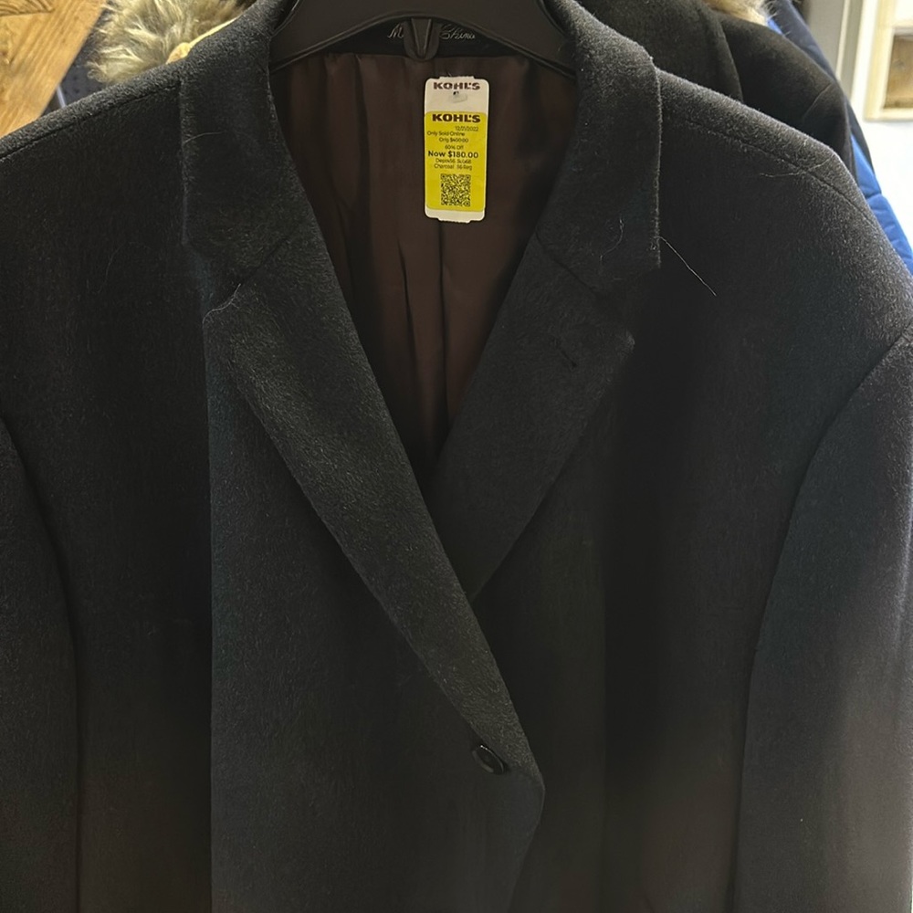 NWT MENS DRESS COAT JEAN-PAUL GERMAIN